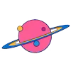🪐 Эмодзи «Animated All Space» для Telegram