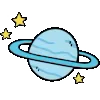🪐 Эмодзи «Animated All Space» для Telegram