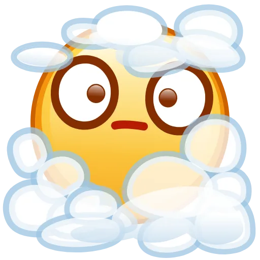 😶‍🌫️ Эмодзи «Kawaii emoji - Animated Asian Emoji» для Telegram