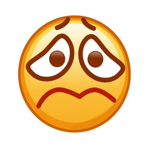 😔 Эмодзи «Kawaii emoji - Animated Asian Emoji» для Telegram