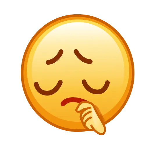 😓 Эмодзи «Kawaii emoji - Animated Asian Emoji» для Telegram