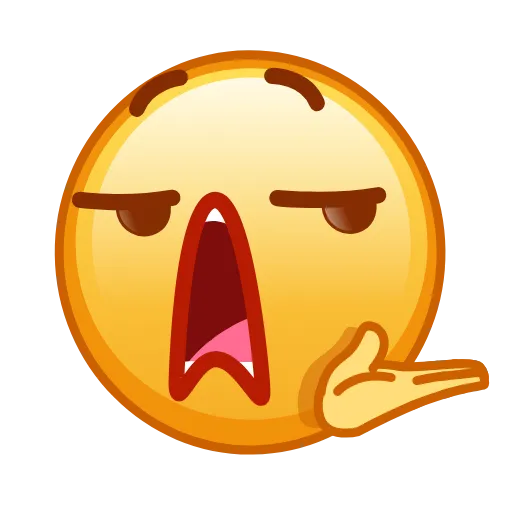 😒 Эмодзи «Kawaii emoji - Animated Asian Emoji» для Telegram