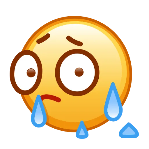 😥 Эмодзи «Kawaii emoji - Animated Asian Emoji» для Telegram