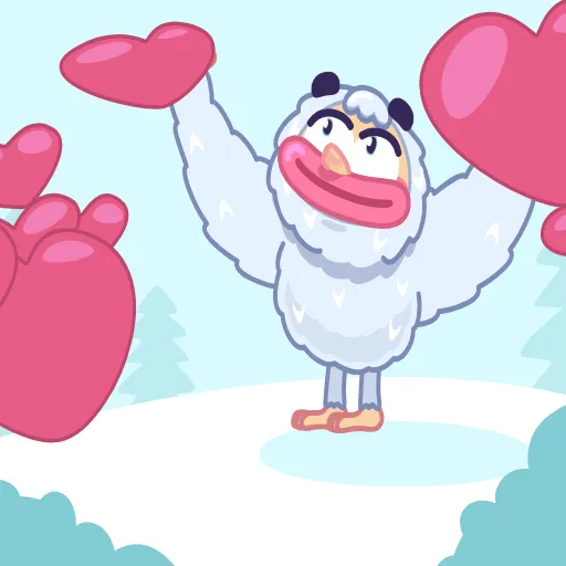 🥰 Эмодзи «Нежный человек» для Telegram