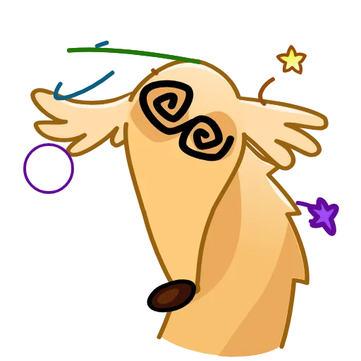 😵‍💫 Эмодзи «Borzoi» для Telegram