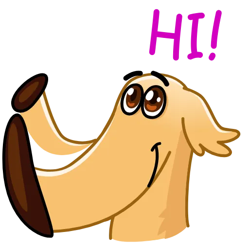 👋 Эмодзи «Borzoi» для Telegram