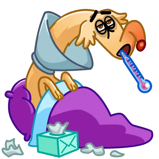 🤒 Эмодзи «Borzoi» для Telegram