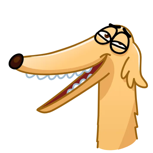 😥 Эмодзи «Borzoi» для Telegram