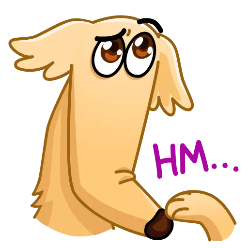 🤔 Эмодзи «Borzoi» для Telegram