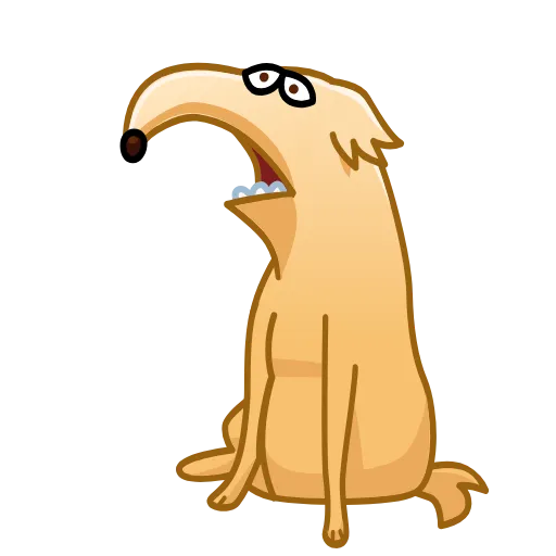 😮‍💨 Эмодзи «Borzoi» для Telegram