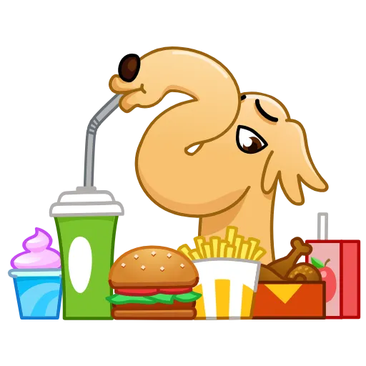 🍜 Эмодзи «Borzoi» для Telegram