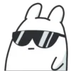 😎 Эмодзи «Animated Bunny» для Telegram