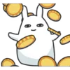 🪙 Эмодзи «Animated Bunny» для Telegram