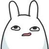 😒 Эмодзи «Animated Bunny» для Telegram