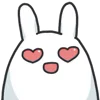 😍 Эмодзи «Animated Bunny» для Telegram