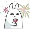 🍷 Эмодзи «Animated Bunny» для Telegram