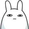 😐 Эмодзи «Animated Bunny» для Telegram