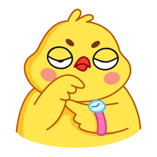 😒 Эмодзи «Цыпа ×» для Telegram