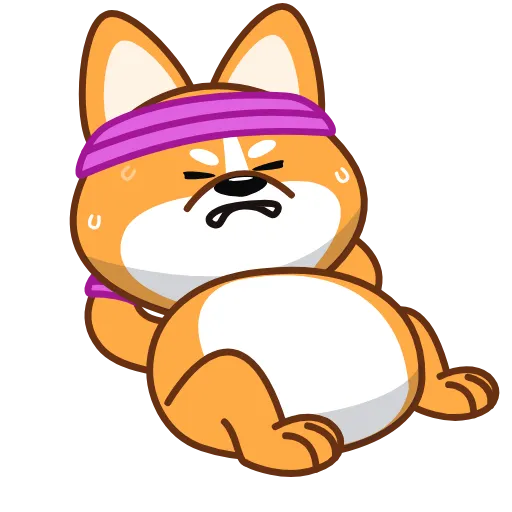 🥵 Эмодзи «Корги» для Telegram