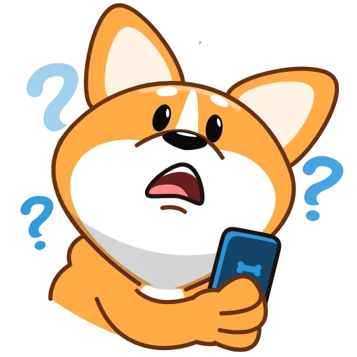 🤔 Эмодзи «Корги» для Telegram