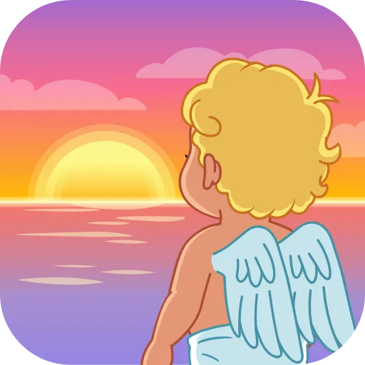 🌅 Эмодзи «Анимированный набор эмоджи с Купидоном» для Telegram