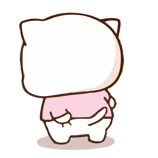 🍑 Эмодзи «Cute Cats» для Telegram