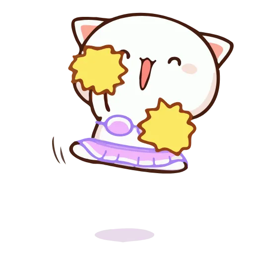 💃 Эмодзи «Cute Cats» для Telegram