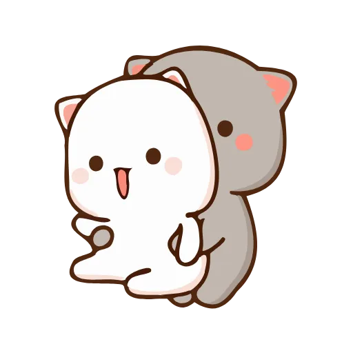 🤗 Эмодзи «Cute Cats» для Telegram
