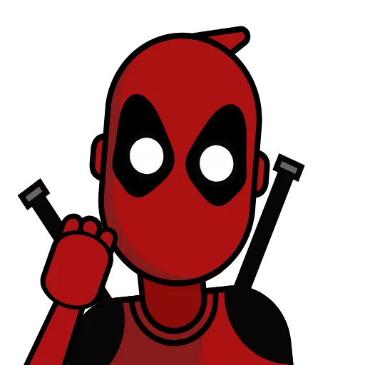 👍 Эмодзи «Deadpool» для Telegram