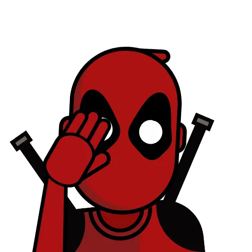🙅‍♂ Эмодзи «Deadpool» для Telegram