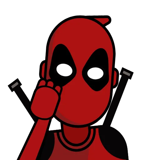 Стикерпак Deadpool для Telegram