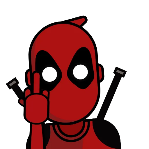 🖕 Эмодзи «Deadpool» для Telegram
