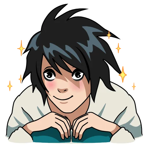 🤩 Эмодзи «Death Note» для Telegram