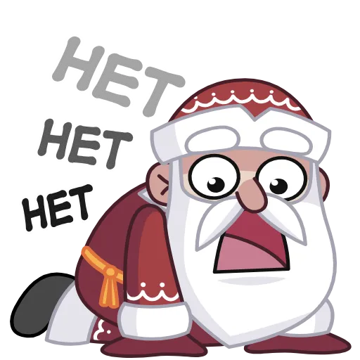 😫 Эмодзи «Анимированный набор эмоджи с Дедом Морозом» для Telegram