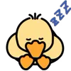 😴 Эмодзи «Duck Emoji» для Telegram