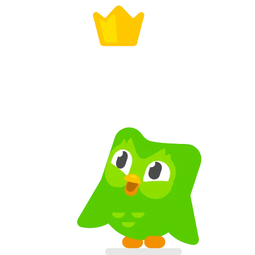 👑 Эмодзи «Duolingo» для Telegram