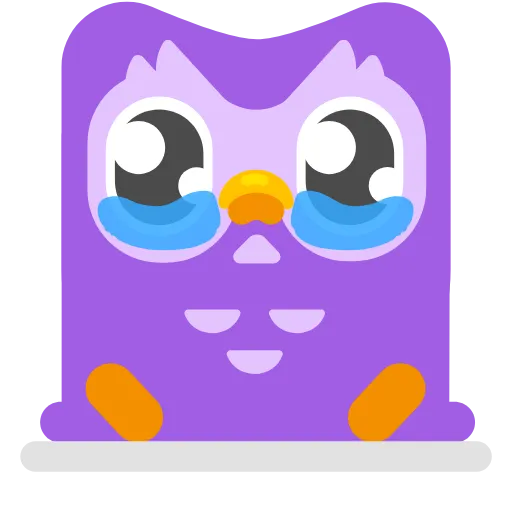 🥺 Эмодзи «Duolingo» для Telegram
