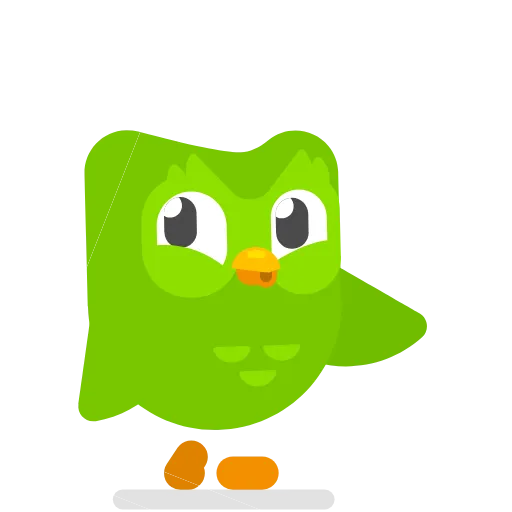 😗 Эмодзи «Duolingo» для Telegram