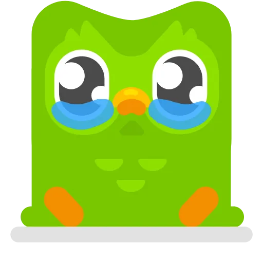 🥺 Эмодзи «Duolingo» для Telegram