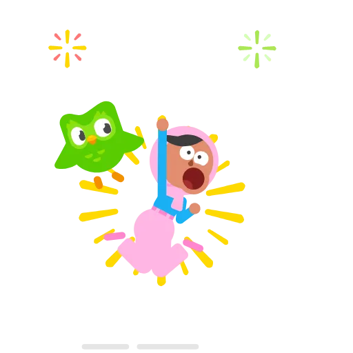 🥳 Эмодзи «Duolingo» для Telegram