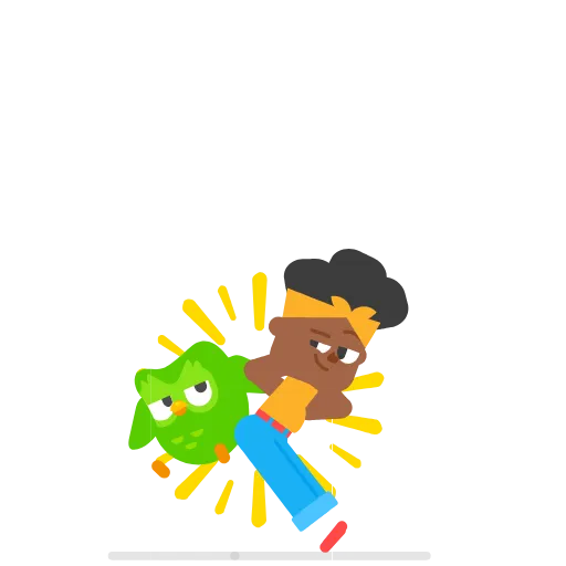🥳 Эмодзи «Duolingo» для Telegram