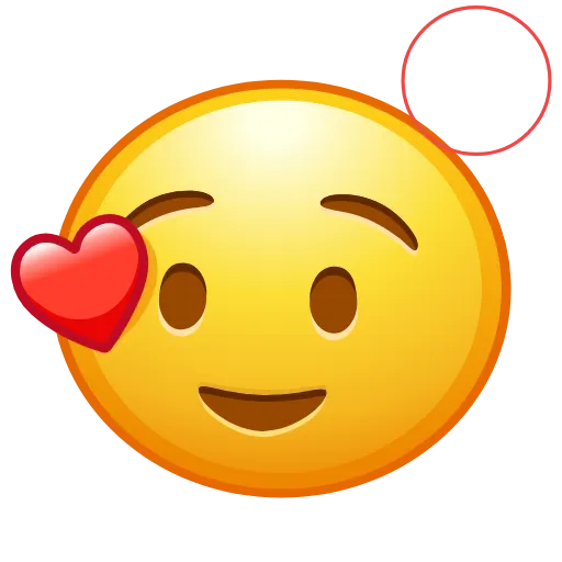 🥰 Стикер «Animated Emoji» для Telegram