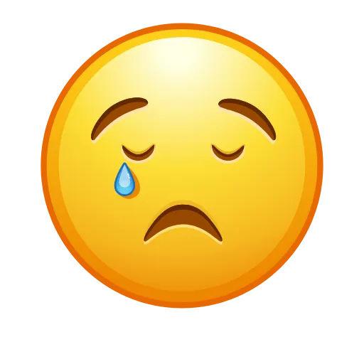 😢 Стикер «Animated Emoji» для Telegram