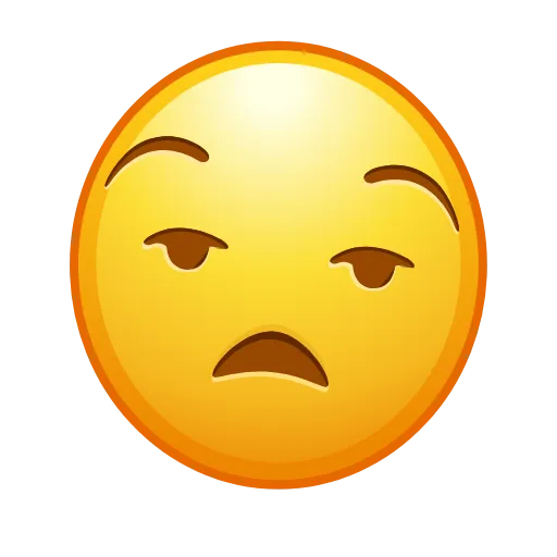 😒 Стикер «Animated Emoji» для Telegram