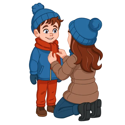 🧣 Эмодзи «Семья» для Telegram