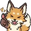 👍 Эмодзи «Fox» для Telegram