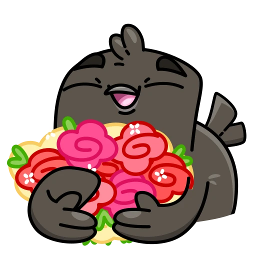 💐 Стикер «Галчонок» для Telegram