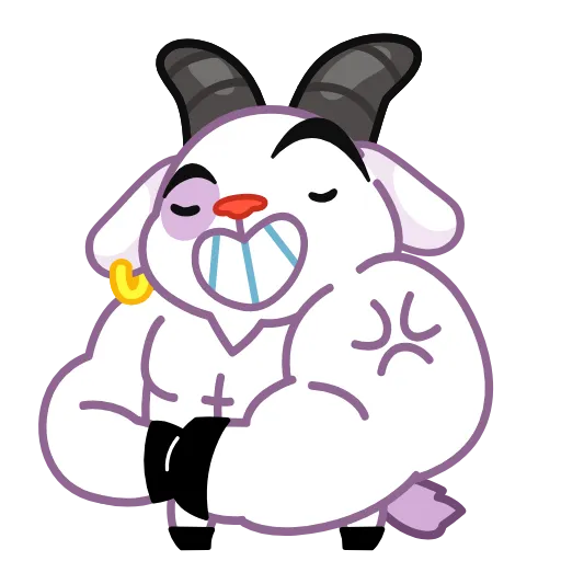 💪 Эмодзи «Козёл» для Telegram