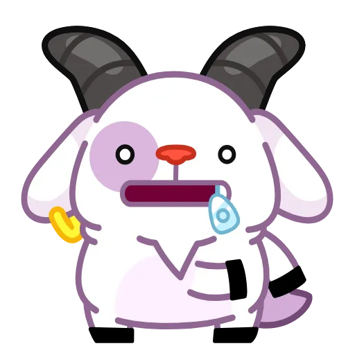 🤐 Эмодзи «Козёл» для Telegram