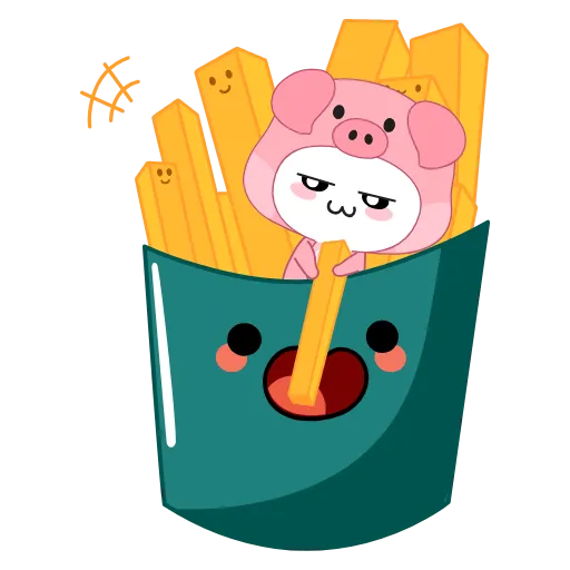 🍟 Эмодзи «Hot Cross» для Telegram